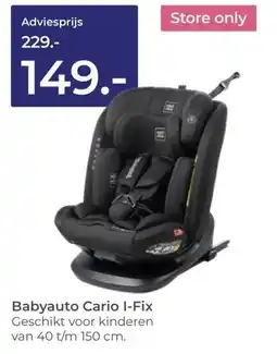 Prenatal Babyauto Cario I-Fix aanbieding