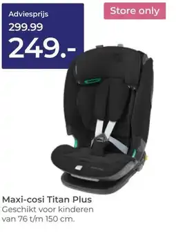 Prenatal Maxi-cosi Titan Plus aanbieding