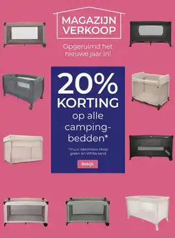 Prenatal op alle camping- bedden aanbieding