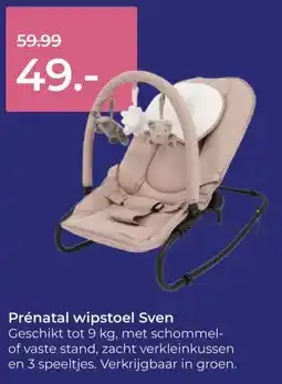 Prenatal Prénatal wipstoel Sven aanbieding