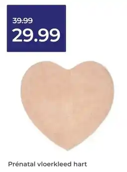 Prenatal Prénatal vloerkleed hart aanbieding