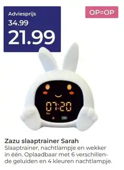 Prenatal Zazu slaaptrainer Sarah aanbieding