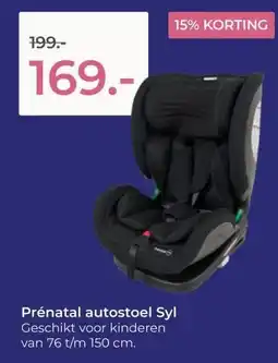 Prenatal Prénatal autostoel Syl aanbieding