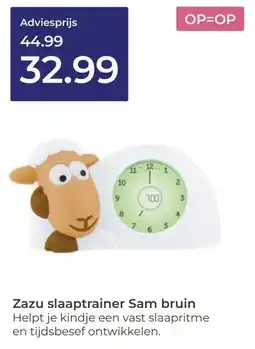 Prenatal Zazu slaaptrainer Sam aanbieding