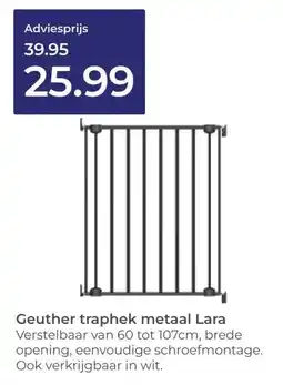 Prenatal Geuther traphek metaal Lara aanbieding