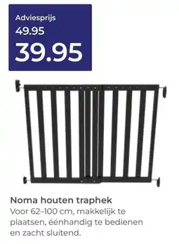 Prenatal Noma houten traphek aanbieding