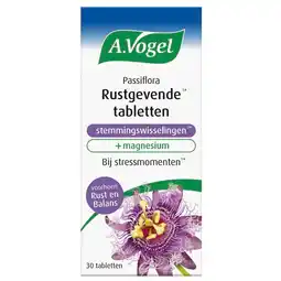 Trekpleister A.Vogel Passiflora Stemmingswisselingen2* Rustgevende1* Tabletten aanbieding