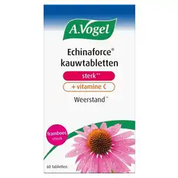 Trekpleister A.Vogel Echinaforce Sterk** + Vitamine C Kauwtabletten aanbieding
