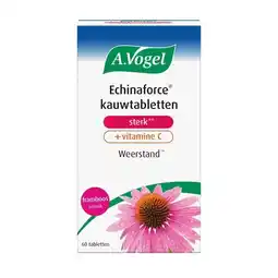Trekpleister A.Vogel Echinaforce Sterk** + Vitamine C Kauwtabletten aanbieding