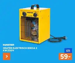 BOUWMAAT Heater elektrisch B3ECA 3 KW/230V aanbieding