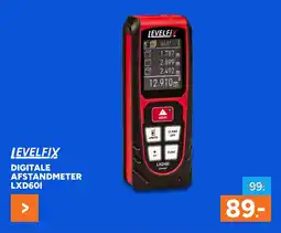 BOUWMAAT Levelfix Digitale Afstandmeter LXD601 aanbieding