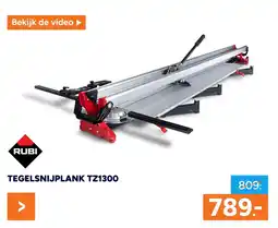 BOUWMAAT RUBI Tegelsnijplank TZ1300 aanbieding