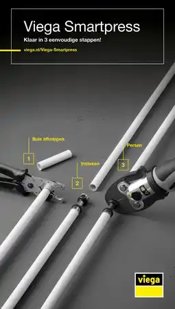 BOUWMAAT Viega Smartpress aanbieding