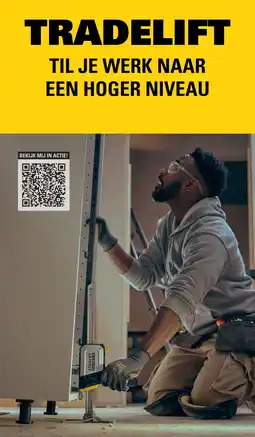BOUWMAAT Tradelift aanbieding