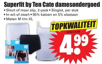Dirk Super by Ten Cate damesondergoed aanbieding