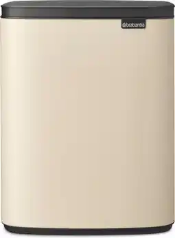 Bol.com Brabantia Bo Prullenbak - 12 liter - Soft Beige aanbieding
