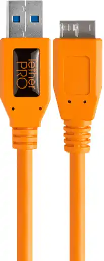 Coolblue Tether Tools TetherPro Usb C naar Usb 3.0 Usb Oranje aanbieding