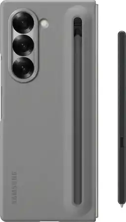 Coolblue Samsung Galaxy Z Fold 6 Back Cover met S Pen Grijs aanbieding