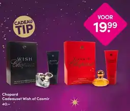 DA Chopard Cadeauset Wish of Casmir aanbieding