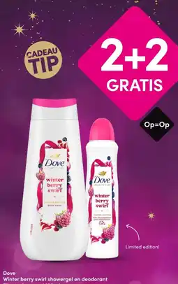 DA Dove Winter berry swirl showergel en deodorant aanbieding
