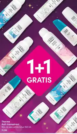 DA Therme Anti-transpirant aanbieding