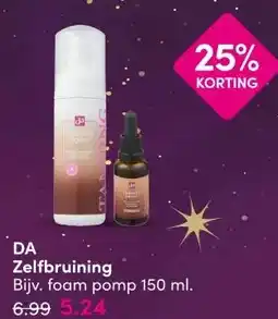 DA DA Zelfbruining aanbieding