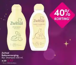 DA Zwitsal Babyverzorging aanbieding