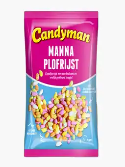 Flink Candyman Manna Plofrijst 200g aanbieding