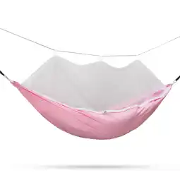 ANWB Travelnet Hangmat met klamboe Roze aanbieding