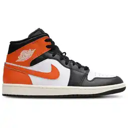 Foot Locker Jordan Aj1 Mid Sneakers Heren - Bruin - Maat 40.5 - Leer, Synthetisch aanbieding