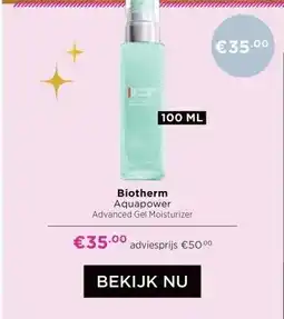 ICI Paris XL Biotherm Aquapower aanbieding