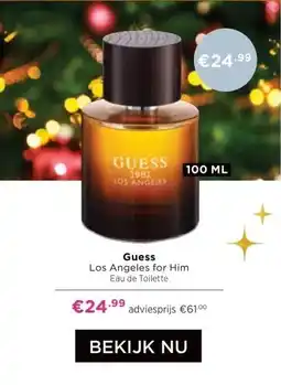 ICI Paris XL Guess Los Angeles for Him aanbieding