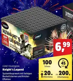 Thomas Philipps Comet feuerwerk Knight's Legend aanbieding