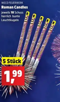 Thomas Philipps Weco feuerwerk Roman Candles aanbieding