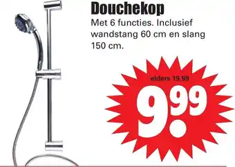 Dirk Douchekop aanbieding