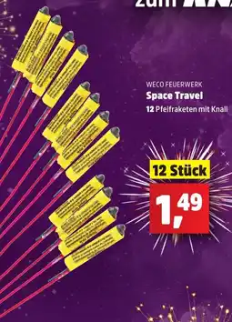 Thomas Philipps Weco feuerwerk Space Travel aanbieding