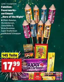 Thomas Philipps Comet feuerwerk Familien Feuerwerk sortiment Hero of the Night aanbieding
