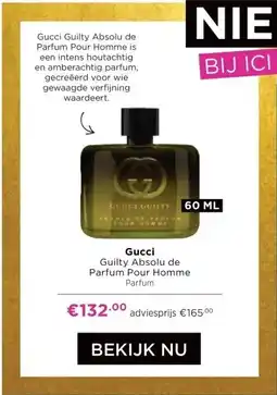 ICI Paris XL Gucci Guilty Absolu de Parfum Pour Homme aanbieding