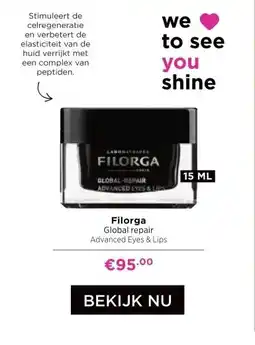 ICI Paris XL Filorga Global repair aanbieding