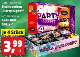 Thomas Philipps Comet feuerwerk Tischbomben Party Night, Nico feuerwerk Knall und Glitzer aanbieding