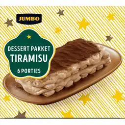 Jumbo Jumbo Dessert Pakket Tiramisu 450 g aanbieding