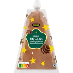 Jumbo Jumbo Mousse Chocolade in Spuitzak 300 g aanbieding