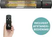 Praxis Airking - Terrasverwarmer – 2000W Patioheater met 2 Warmteniveaus aanbieding