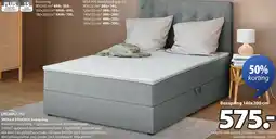 Jysk Dreamzone Skolla storage boxspring aanbieding