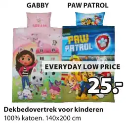 Jysk Dekbedovertrek voor kinderen aanbieding