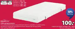 Jysk Dreamzone Stria springveermatras aanbieding