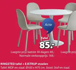 Jysk Ringsted tafel aanbieding