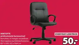 Jysk Nimtofte professionele bureaustoel aanbieding