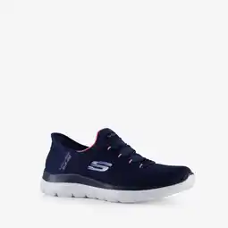 Scapino Skechers Slip-ins: Summits dames sneakers blauw aanbieding
