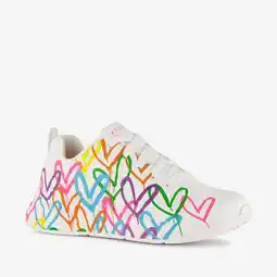 Scapino Skechers JGoldcrown: Uno Lite - Heart of Hearts aanbieding